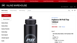 Inglasco - IW Pull Top 1000ml Water Bottle