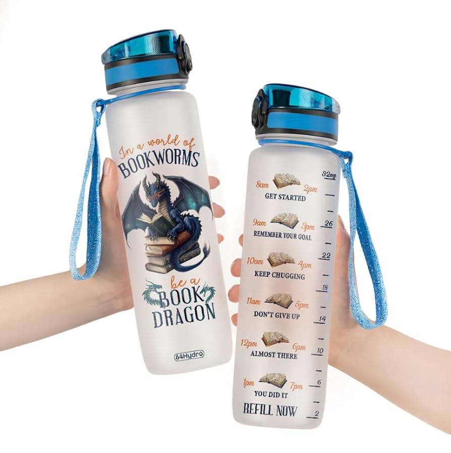 A stock image illustrating inspirational water bottle concepts