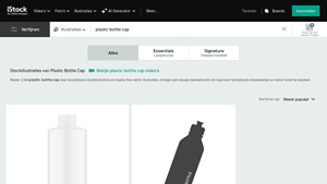 iStock - Plastic Bottle Cap Illustrations