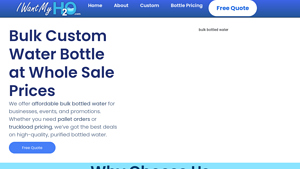 I Want My H2O - Bulk Bottled Water