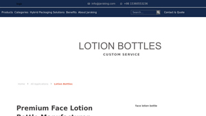 Jarsking - Premium Lotion Bottles