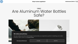 JustBottle - Aluminum Water Bottles