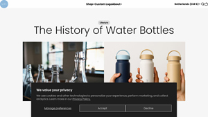 JustBottle - Custom rPET & Stainless Steel Bottles