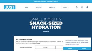 Just Water - Natural Spring Water & Bubbly Options