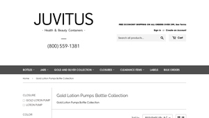 Juvitus - Gold Lotion Pumps Collection