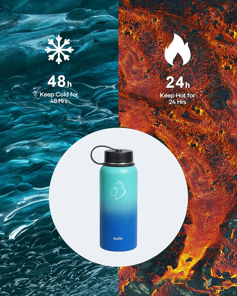 A stock image illustrating keep cold water bottle concepts