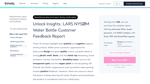 Kimola - LARS NYSØM Water Bottle 34oz
