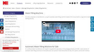 King Machine - Automatic Water Filling Machines