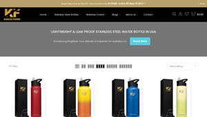 KingsFiore - Stainless Steel Water Bottles