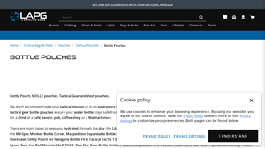 LA Police Gear - Tactical Bottle Pouches