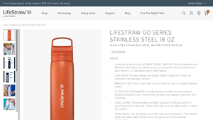 LifeStraw - Go Series Water Bottle