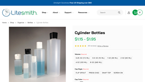 Litesmith - Cylinder Bottles
