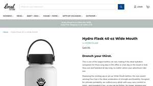 HYDRO FLASK - Hydro Flask 40 oz Wide Mouth