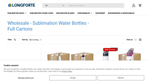 Longforte - Sublimation Water Bottles