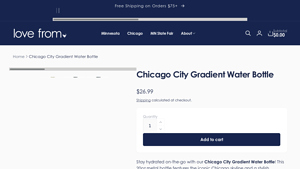 Love From Companies - WTR BTL CH RNBW MTL 20oz