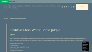 Lunalobos - Stainless Steel Water Bottle