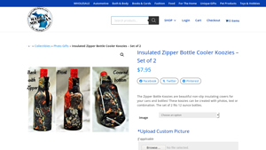 Made in Michigan - Insulated Zipper Bottle Cooler Koozies