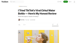 Cirkul - Flavor Infused Water Bottle System