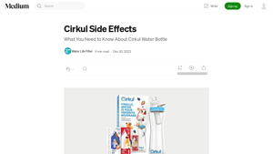 Cirkul - Flavorful Water Bottles