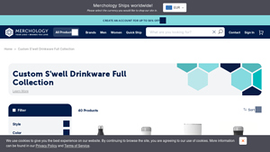 Merchology - Custom S'well Drinkware Collection