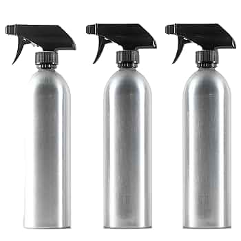 A stock image illustrating metal spray bottle concepts