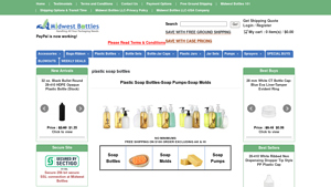 Midwest Bottles - 6.67 oz. Green Seafoam Foamer Bottle