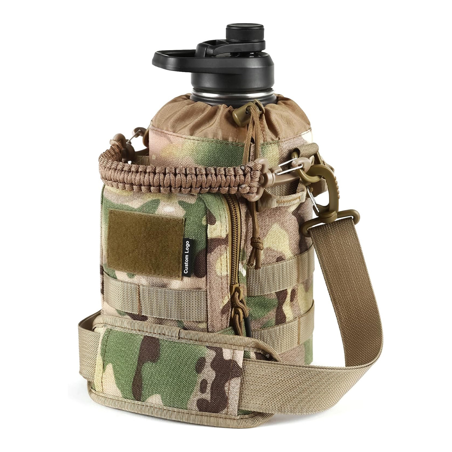 A stock image illustrating military water bottle concepts