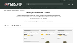Military Kit - BCB Osprey NATO Water Bottle & Mug