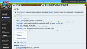 Minecraft - Bottles Overview