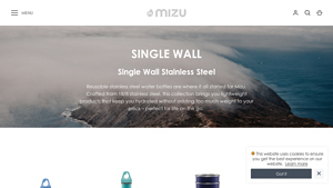 Mizu - Single Wall Bottles and Cups
