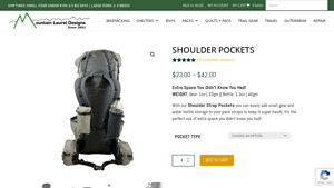 Mountain Laurel Designs - Shoulder Strap Pouches