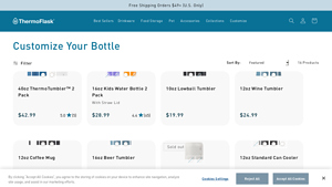 MyThermoFlask - Customizable Drinkware Collection