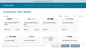 MyThermoFlask - Customizable Drinkware Collection