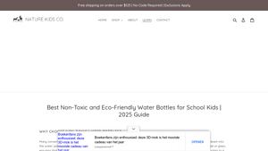 Nature Kids Co - Non-Toxic Water Bottles
