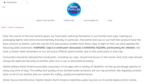Nestlé Pure Life - Bottled Water Products