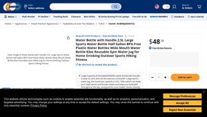 Newegg - Water Bottle with Handle