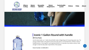 New Wave Enviro - Iconic 1 Gallon Round with Handle