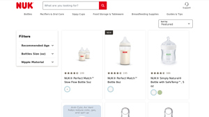 NUK - Baby Bottle Collections