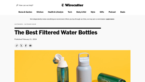 Brita - Premium Filtering Water Bottle