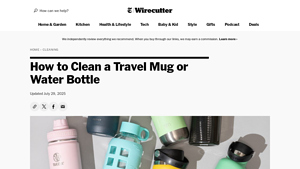 NY Times - Dish Soap Cleaning Tips