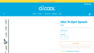 O2COOL LLC - Mist 'N Sip® Splash