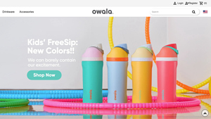 Owala - 24oz FreeSip® Stainless Steel Water Bottle