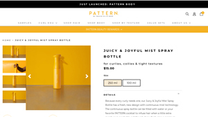 Pattern Beauty - Juicy & Joyful Mist Spray Bottle