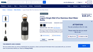 PCNA - Lagom Single Wall 27oz Water Bottle