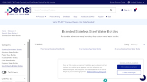 Pens - Branded Stainless Steel Water Bottles