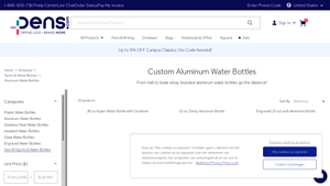 Pens.com - Custom Aluminum Water Bottles