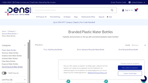 Pens - Branded Plastic Water Bottles