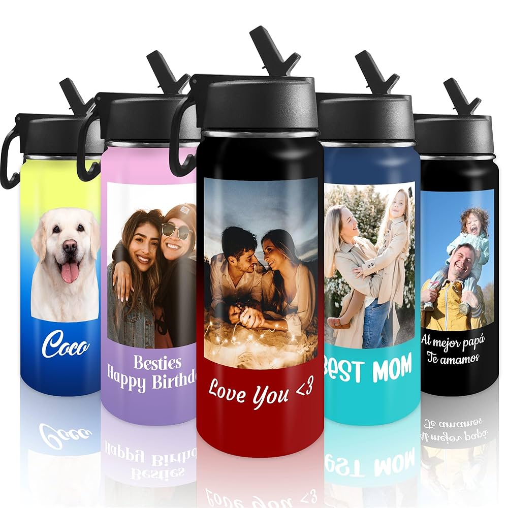 A stock image illustrating personalized insulated water bottles concepts