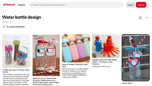 Pinterest - Melted Snowman Water Bottle Wrappers