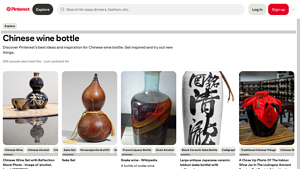 Pinterest - Natural Gourd Wine Bottle